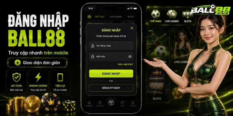 Hướng dẫn đăng nhập Ball88 trên mobile qua VPN 1.1.1.1
